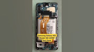 Samsung A51 Test Point Samsung SM-A515F Test Point Samsung Galaxy A51 Test Point #samsung #shorts