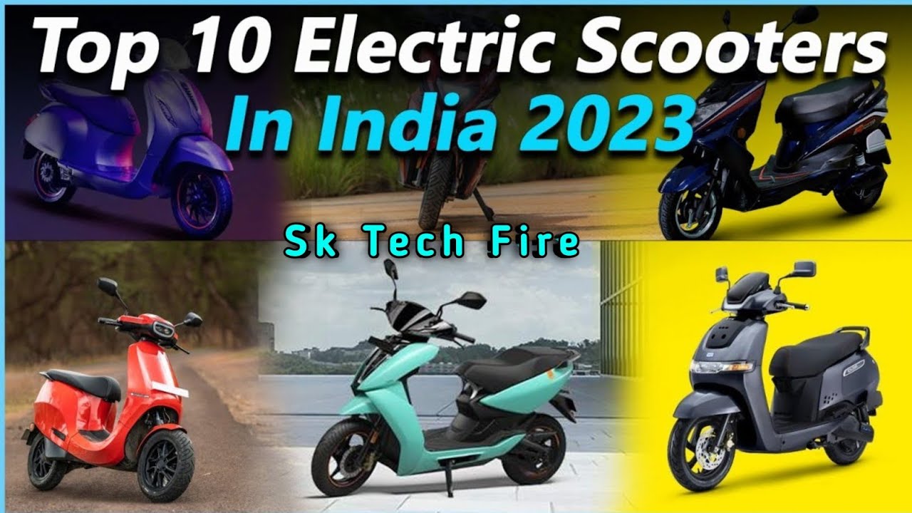 Top 10 Best Electric Scooter In India 2023⚡ Price, Range, Specs & More