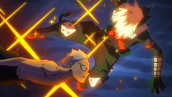 Bakugo protects Deku from All For One 🤯💥 | Bakugo vs AFO•My Hero Academia Final Season 8 Episode 3