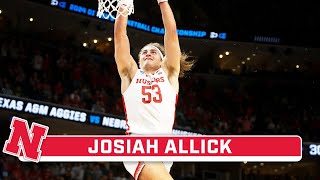 2024 Senior Highlights: Nebraska F Josiah Allick | Nebraska Men’s Basketball