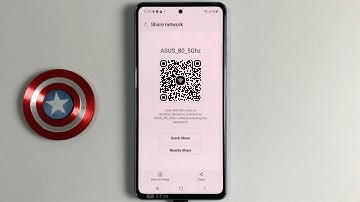 Share wifi password by QR code, connect wifi by QR code on Samsung A53 5G Android 12