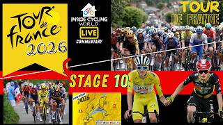 2026 Tour de France Stage 10 LIVE Commentary and Chat #procycling #tourdefrance 2026 Tour de France Stage 10 LIVE Commentary and Chat #procycling #tourdefrance