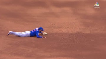 CHC@COL: Bryants dives to rob Arenado of a hit