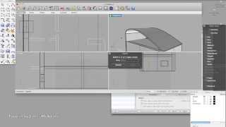 rhino 2D drawing to 3D building