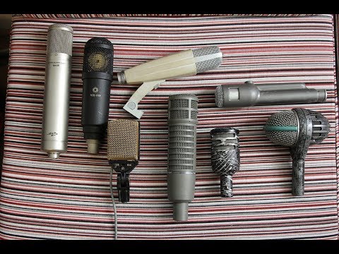 Kick Drum Mic Shootout - EV 666 vs. EV RE-20 vs. AKG D12 vs. Sennheiser MD421 vs. Audix D6.