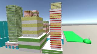 20180418 Procedural City Generation - Test with physics plane