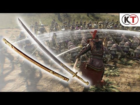 『真・三國無双８』DLC武器「弧刀（ことう）」アクション動画