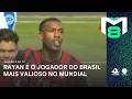 Rayan é o jogador do Brasil mais valioso no Mundial. Valor é de R$ 580 milhões | Camisa 8 na TV