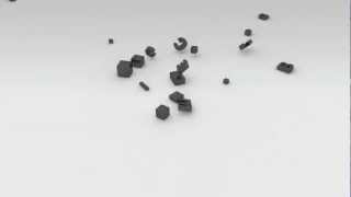 | Cube Time | Tests with physics objects | C4D Proyect |
