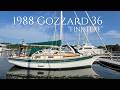 1988 Gozzard 36 "Finistere" | Classic Blue-Water Cruiser for Sale