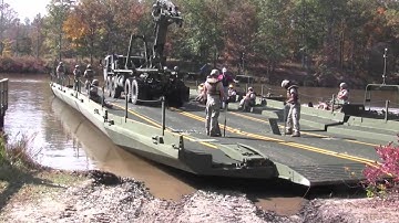 RAW VIDEO: Bowling Green-based Va. Guard engineers field new float bridge system