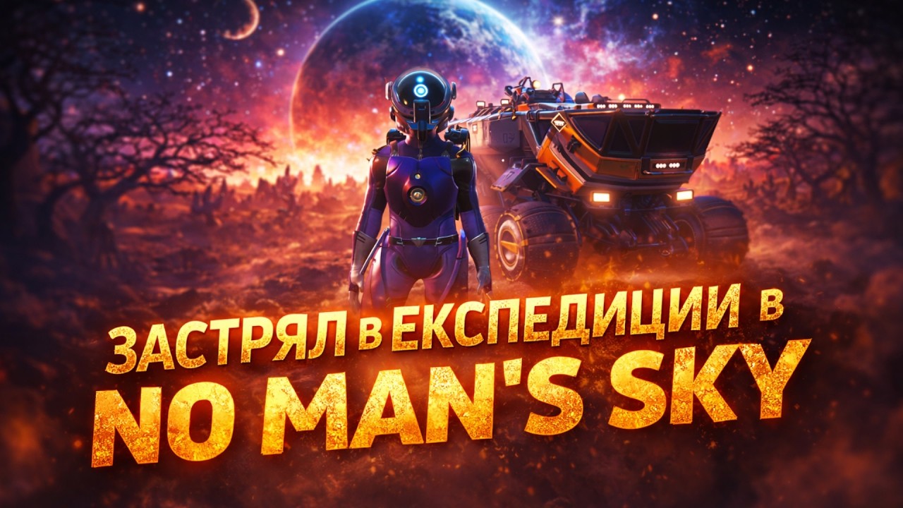 ЗАСТРЯЛ В ЭКСПЕДИЦИИ No Man's Sky! Выживаю в КОСМОСЕ