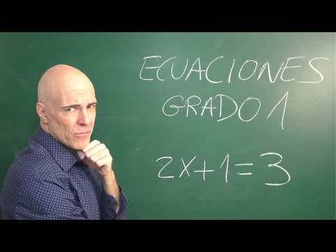 APRENDE A RESOLVER ECUACIONES DE GRADO 1