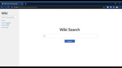 Wiki (Project 1) - CS50