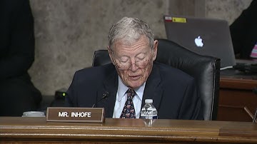 Inhofe Questions TRANSCOM Nominee General Van Ovost