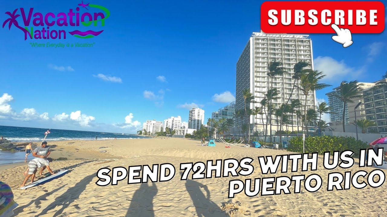 Spend 72hrs with us in Puerto Rico | Condado Palm | Puerto Rico - YouTube