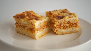 Вкусный обед или ужин из макарон и мясного фарша. Можно готовить заранее и заморозить Вкусный обед или ужин из макарон и мясного фарша. Можно готовить заранее и заморозить