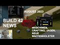 Build 42 News August 2023 - Maschinen, Handwerk, Jagen, Holster und Spiffo Plush in Project Zomboid