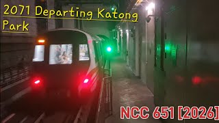 Thomson East Coast Line - CT251 [2071] Departing Katong Park