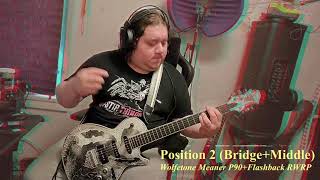 [Sound Demo] Wolfetone Pickups: Flashback (single coils)   Meaner (P90) - Part 1: The Magical Mix