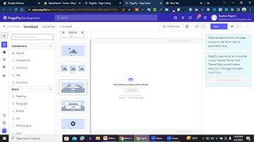 Shopify Home Page Design Using PageFly | Rahim