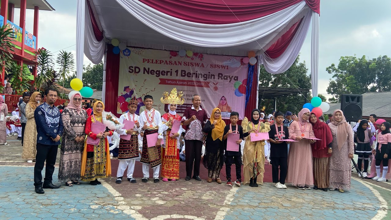 Pelepasan Siswa / Siswi Sdn 1 Beringin Raya Tahun Ajaran 2022/2023