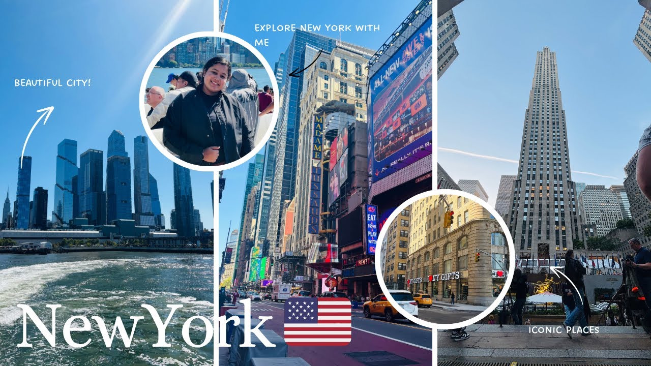 Explore New York with me✨| Day trip to NewYork city 🏙️ 