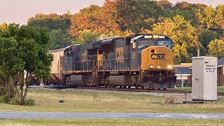 SD70MAC Evening in Kenly, NC