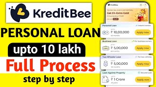 KreditBee Se Personal Loan Kaise Le | Instant Loan App Full Guide in Hindi 2025