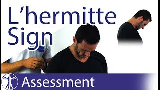 Lhermitte's Sign | Multiple Sclerosis / Myelopathy / Dorsal Column Disturbance