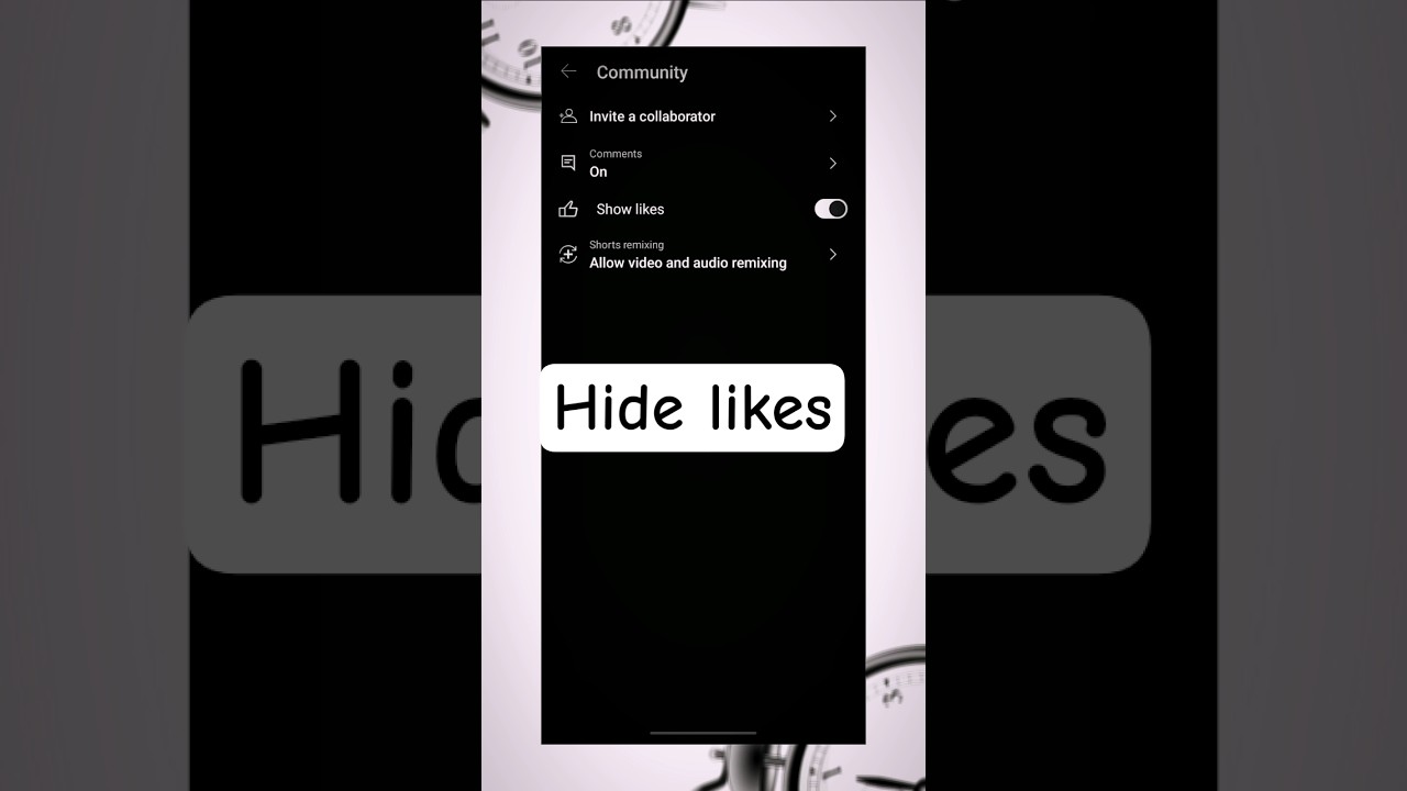 How To Hide Likes On YouTube Shorts New Update 