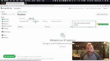MongoDB Hackathon Guide Step 4 - Add IP Whitelist Entry