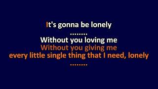 Prince - It&#39;s Gonna Be Lonely - Karaoke Instrumental Lyrics - ObsKure