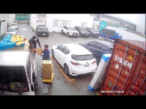2021/01/23  汐止某停車場財損肇逃影片1
