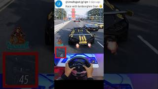 Unbelievable: 😳When a V12 Lamborghini sian Hits🔥441Km/h the Streetrace #shorts #forzahorizon5