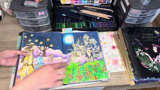 Collection de livre de colos partie 2 + blabla avis artist disney zen art coloringbook dessin