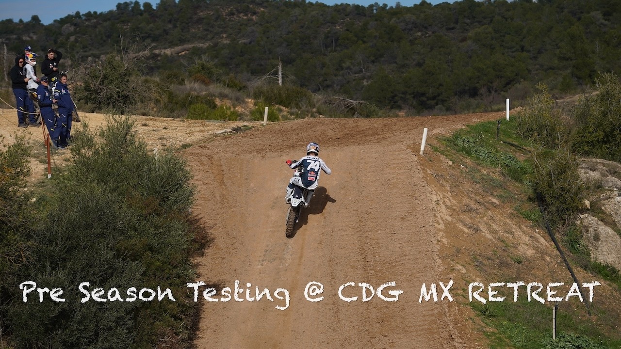 Предсезонные тесты MXGP - CDG MX RETREAT с участием Кей Де Вольф и Лиама Эвертса