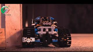 391pcs Creator APP Remote Control Car Bricks for Legoingly Technic RC Tracked Racer Model screenshot 5