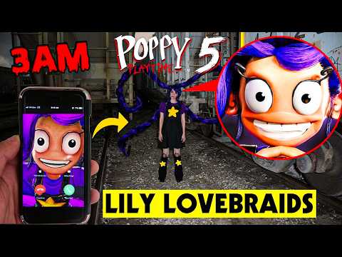 CALLING LILY LOVEBRAIDS POPPY PLAYTIME 5 ON FACETIME AT 3AM (GONE WRONG) *SHE ANSWERED*