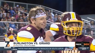 Girard Blows by Burlington in Shutout Game 22