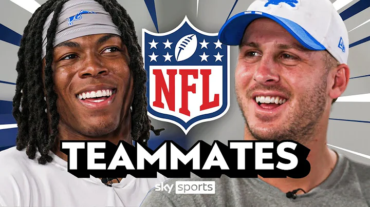 Detroit Lions play Teammates! WORST fashion sense? BEST dancer?