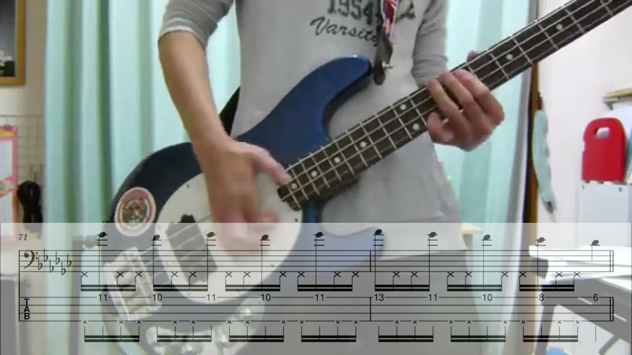 【TAB付き】 Bad Apple!! ベース 弾いてみた