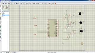 Automatic Street light control using 8051 micro controller ,Keil IDE and Proteus Simulation