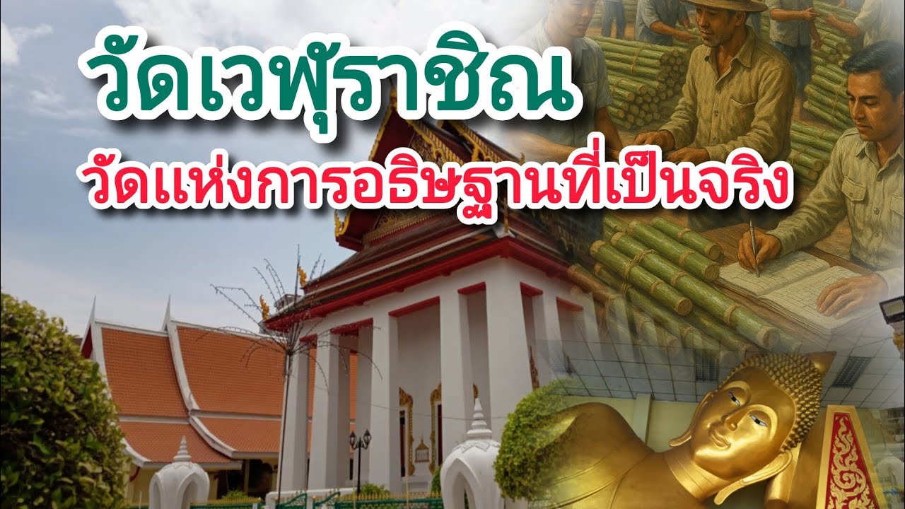 วัดเวฬุราชิณ วัดเเห่งคำอธิษฐาน พูดเเล้วขลังสิ่งศักดิ์สิทธิ์ฟังอยู่ เขตธนบุรี