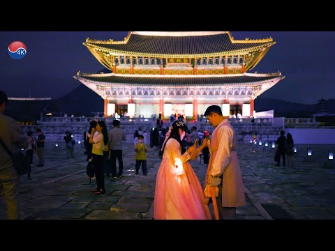 경복궁 별빛 야행 더 아름답고 화려해진 경복궁 야간 개장 한국의 고궁 야경 고궁의 빛과 백색소음 서울 트래블 워커 