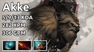 Akke Chen 5/9/13 K/D/A 282 XPM 306 GPM 36/2 LH/DN