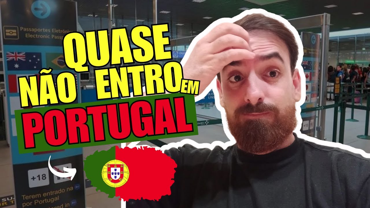 Por que QUASE NÃO ENTREI em Portugal mesmo com visto de Procura de Trabalho!