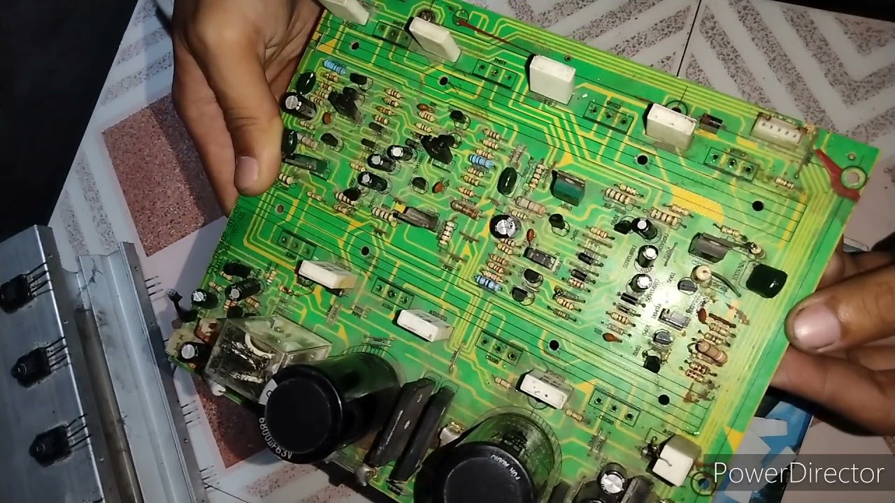 db audio amplifier walang sound ayaw mag click ng relay. repair