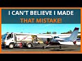 An AIRPLANE CHECKOUT almost goes BAD when I make a common flying mistake - Avoid this in your flying