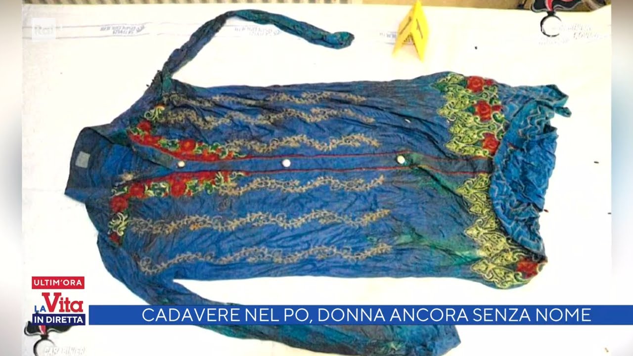 Cadavere ritrovato nel Po:la vittima ancora da identificare - La vita in diretta 14/04/2022